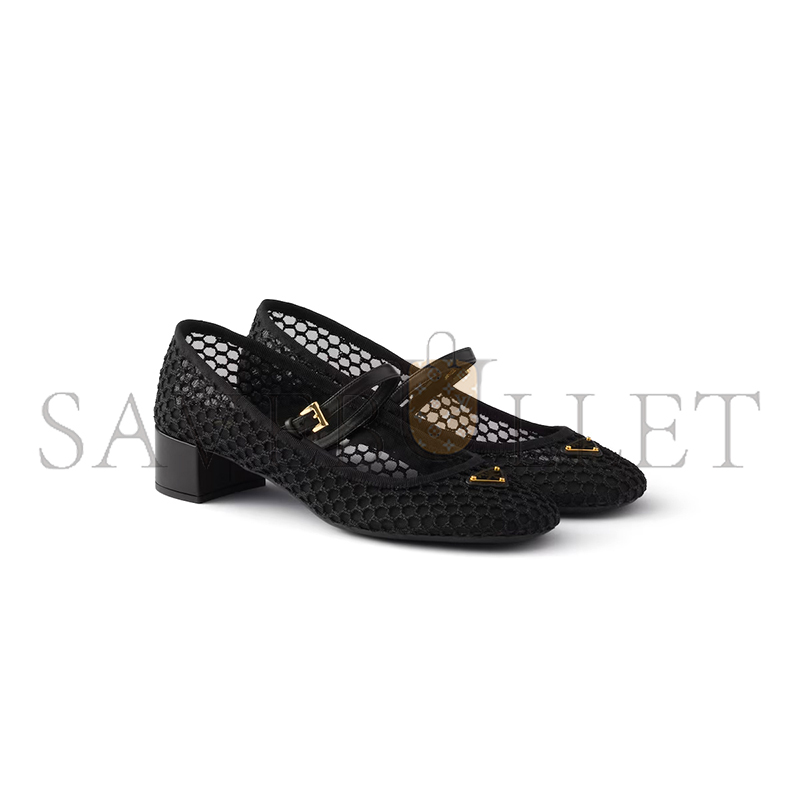 Pra*a LOW HEEL MESH FABRIC BALLERINAS 1I324O